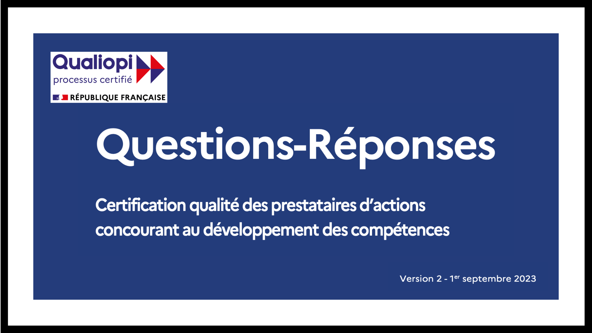 You are currently viewing La FAQ Qualiopi du Ministère du travail